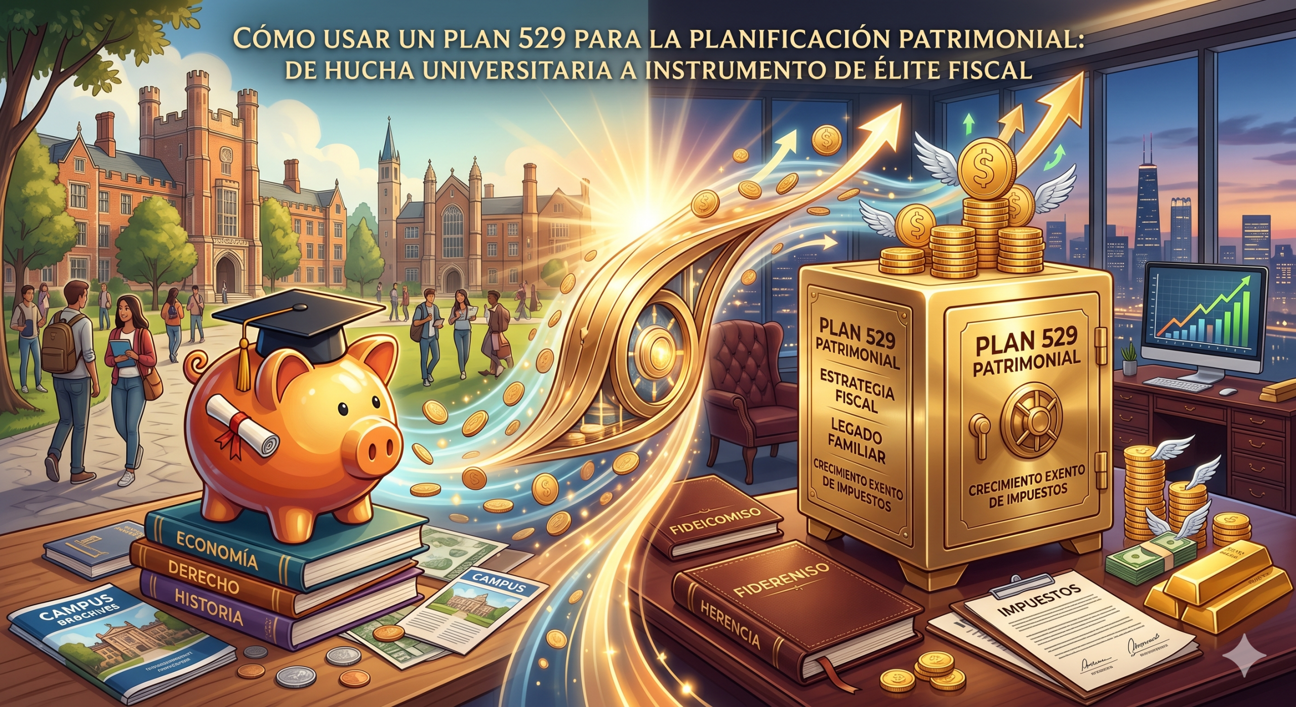 Cómo usar un plan 529 para la planificación patrimonial 1