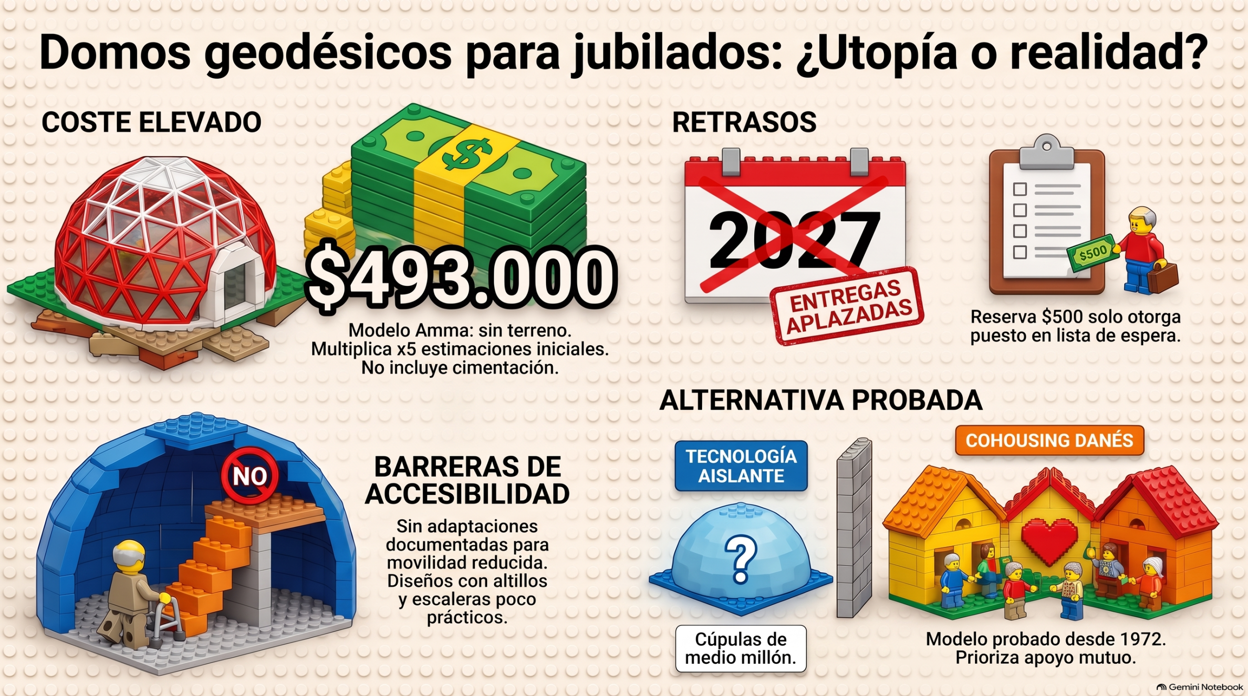 ¿CASAS DOMO GEODÉSICAS PARA JUBILADOS? 1